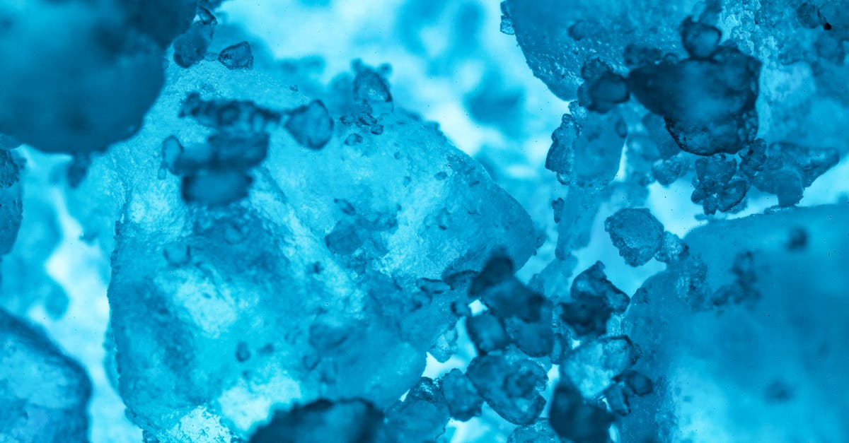 Quelle quantité de sel se trouve dans la glace ?