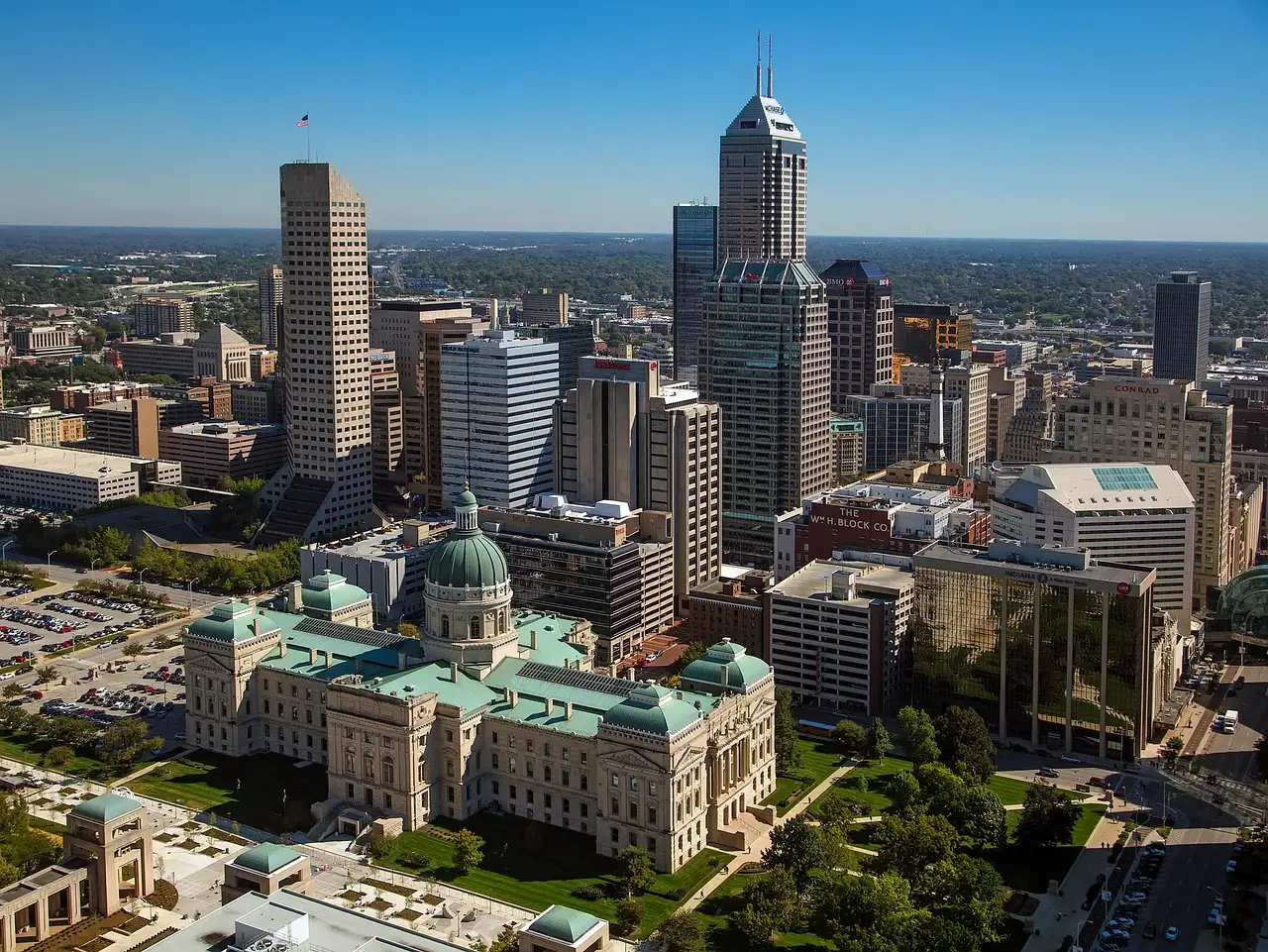 Quelle est l'histoire concise de l'Indiana en quelques lignes ?