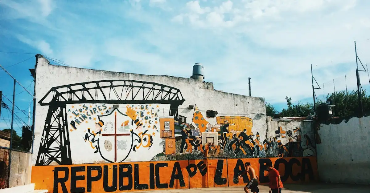 Quelle ville argentine possède des quartiers colorés ?