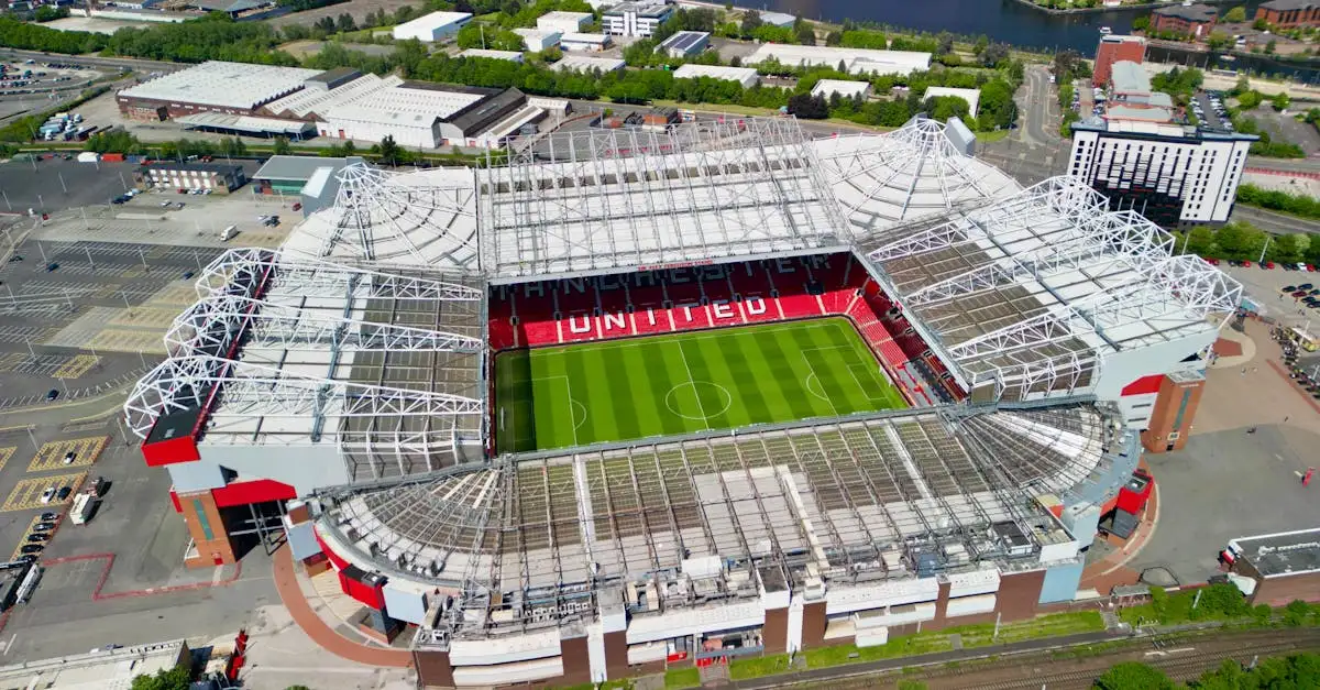Où est situé le siège de Manchester United ?