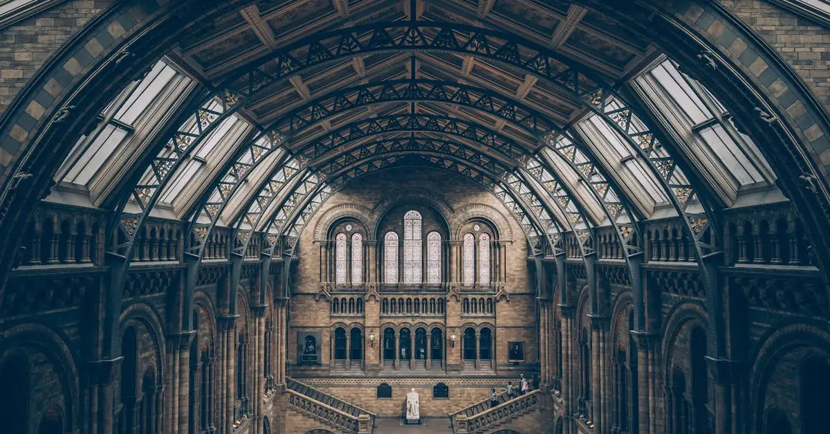 Où se trouve le Muséum d'Histoire Naturelle à Londres ?