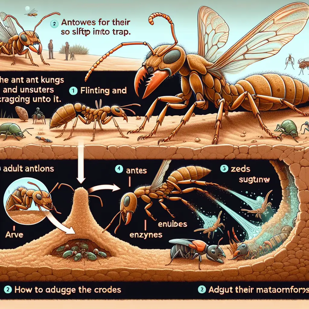 Quel est le rôle des fourmis-lions dans l'écosystème ?