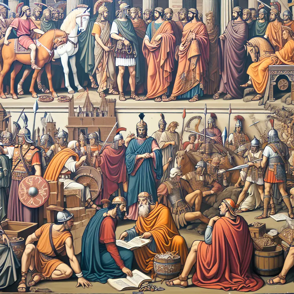 Quelle était la relation entre Rome et les Germains ?