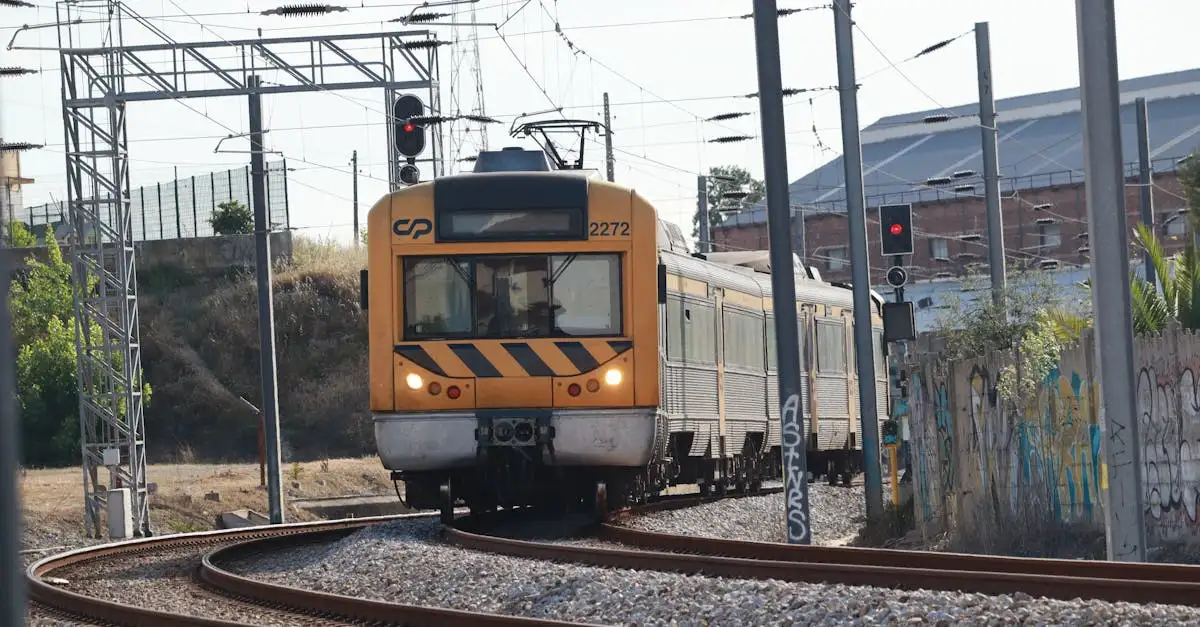 Comment les trains électrifiés diminuent-ils les émissions de CO2 ?