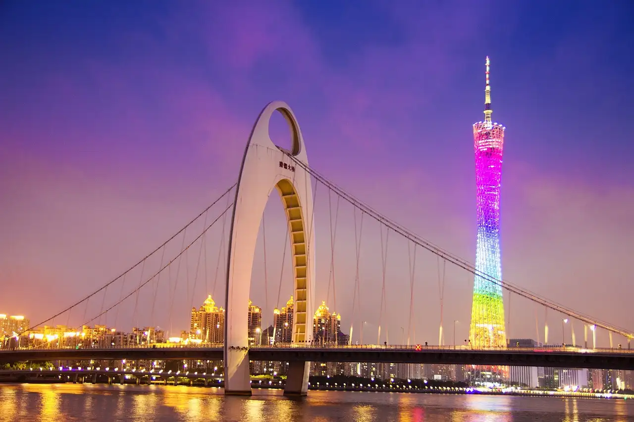 Où se situe le stade du Guangzhou FC en Chine ?