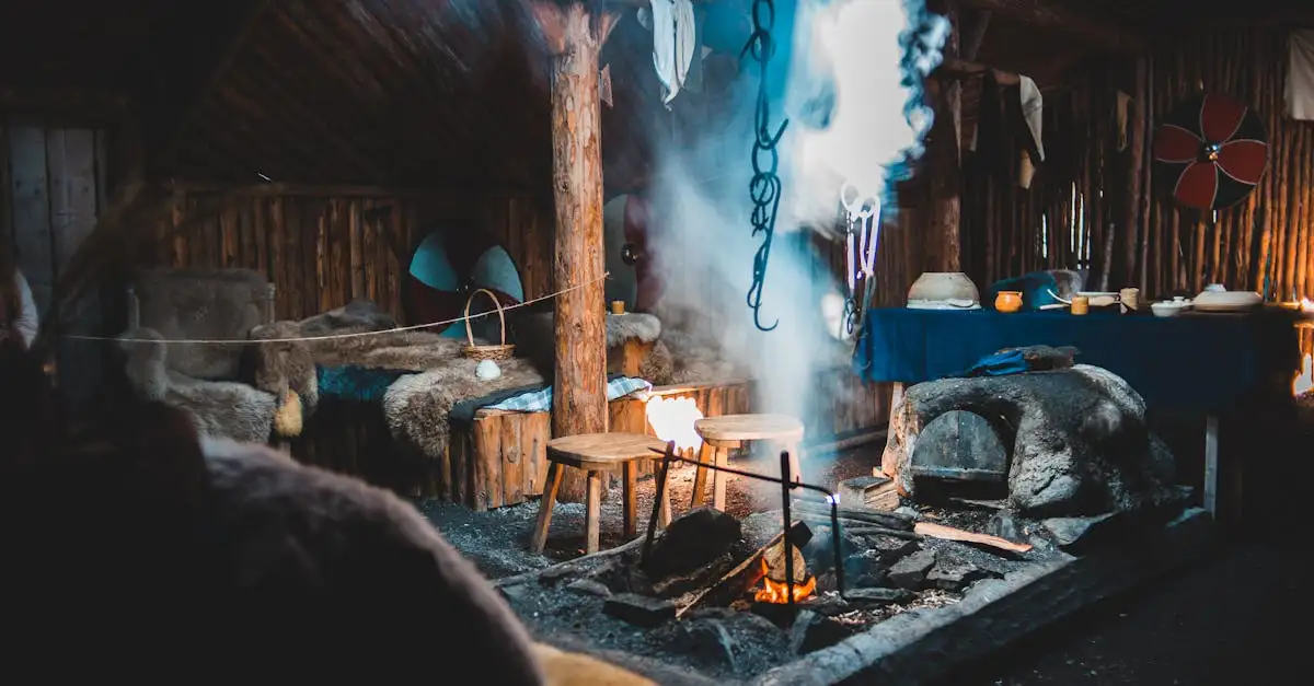 Quel rôle jouait le feu dans les rituels funéraires vikings ?