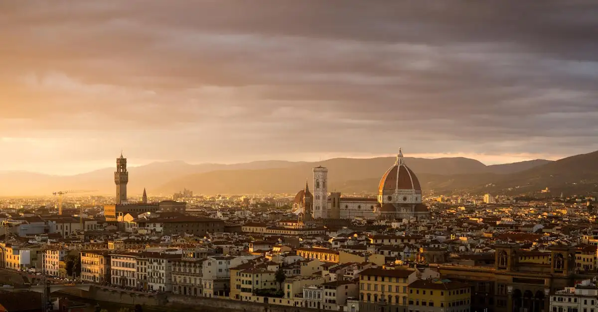 Quelle est la coupole de Florence conçue par Brunelleschi ?