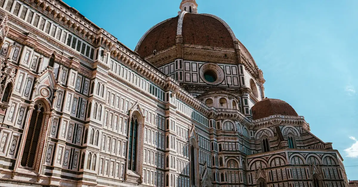 Quelle est la coupole de Florence conçue par Brunelleschi ?
