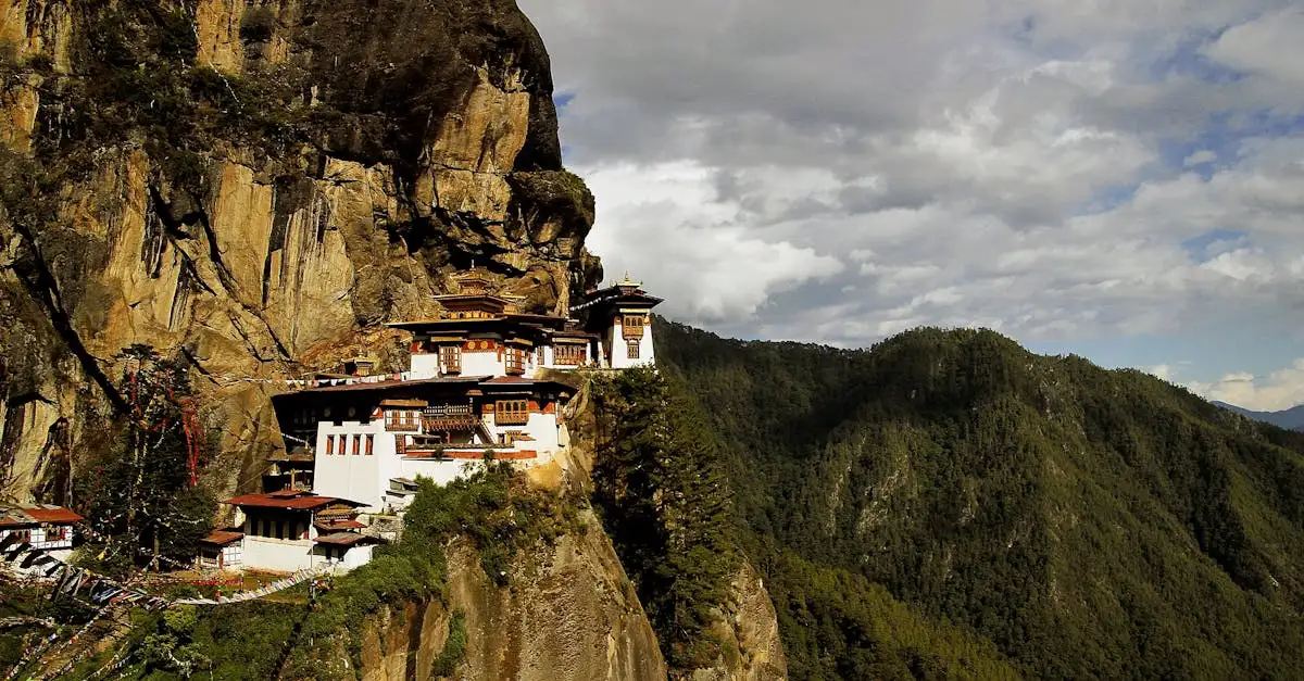 Quelle ville du Bhoutan est célèbre pour Paro Taktsang ?