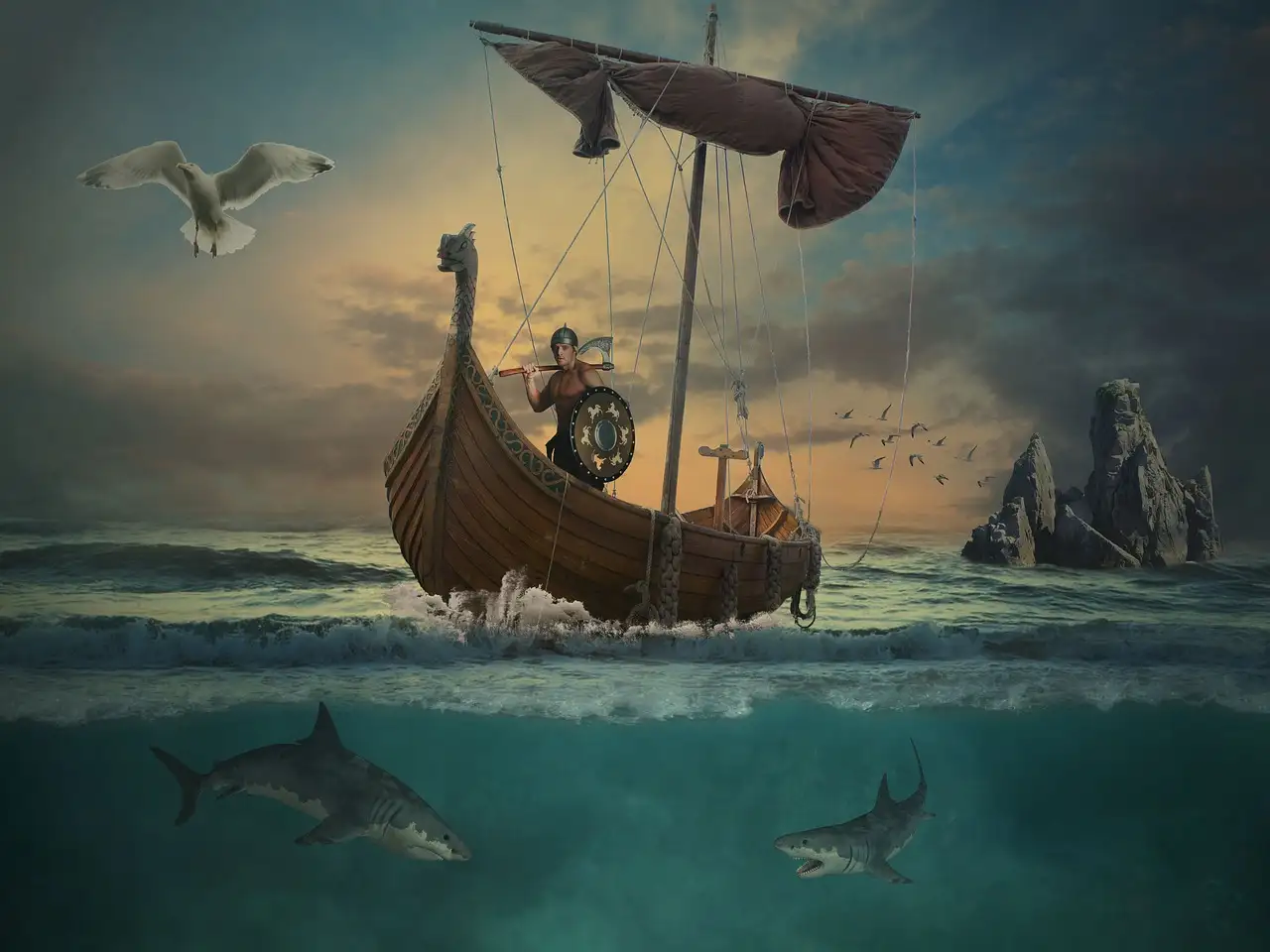 Comment les Vikings ont-ils structuré leur société ?