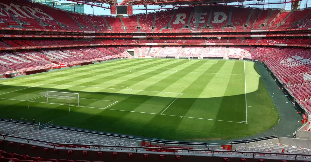 Où est situé l'Estádio da Luz à Lisbonne ?