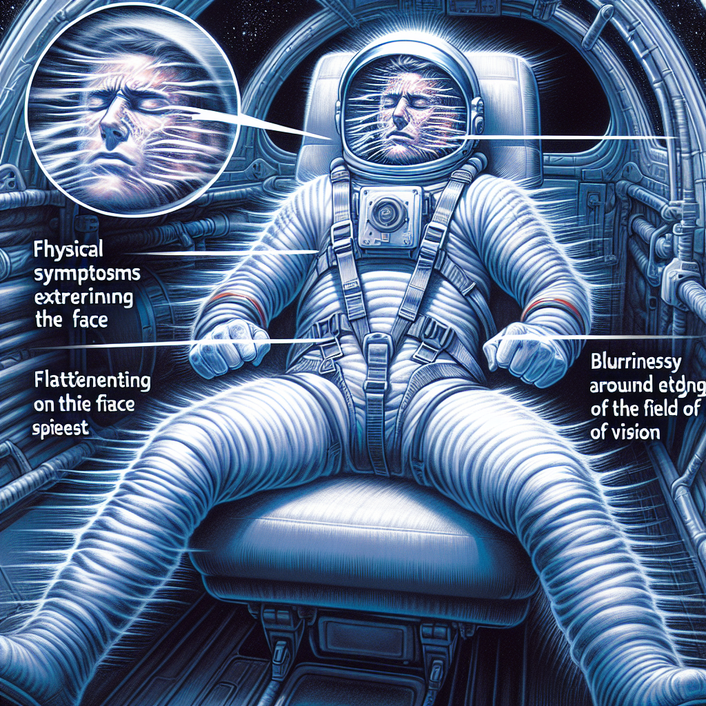 Quels symptômes corporels ressentent les astronautes en vitesse ?