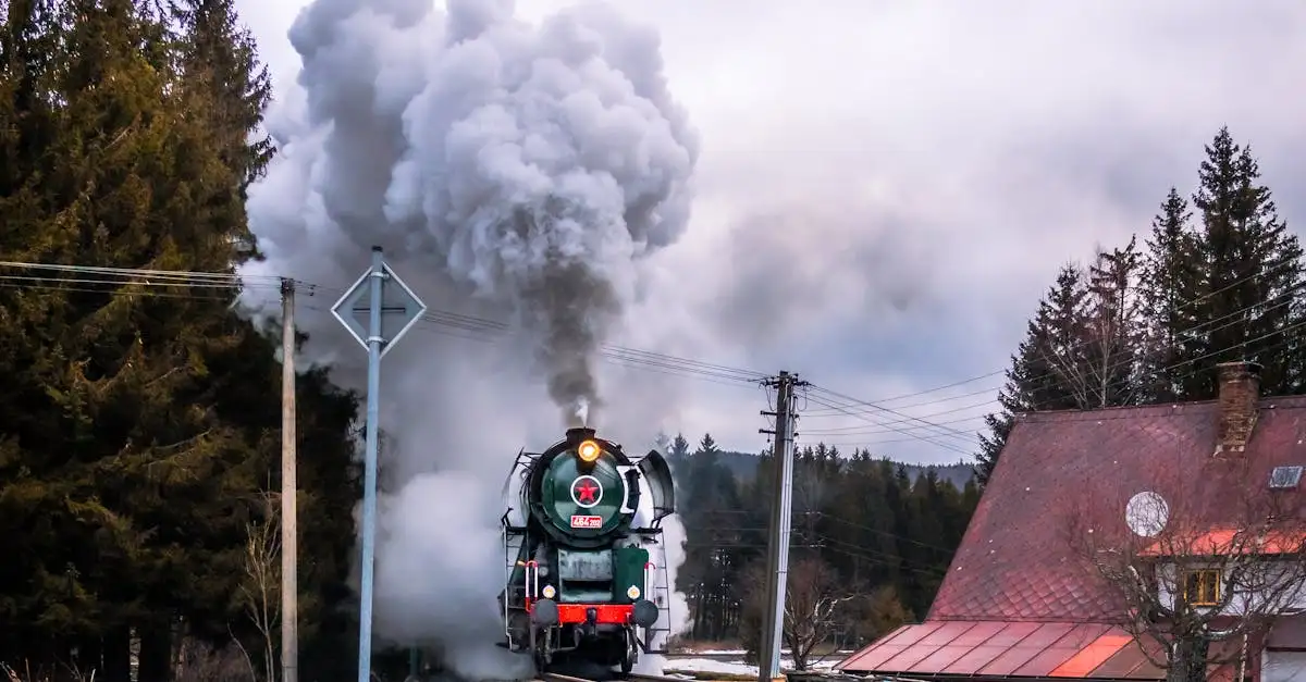 La locomotive à vapeur : une révolution pour le transport ?