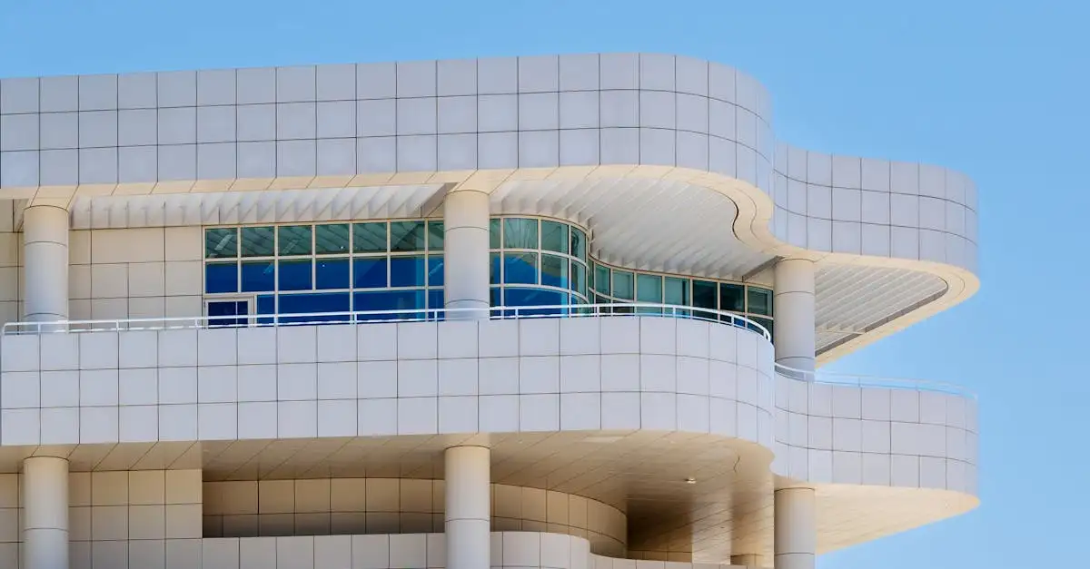 Où est situé le Getty Center à Los Angeles ?