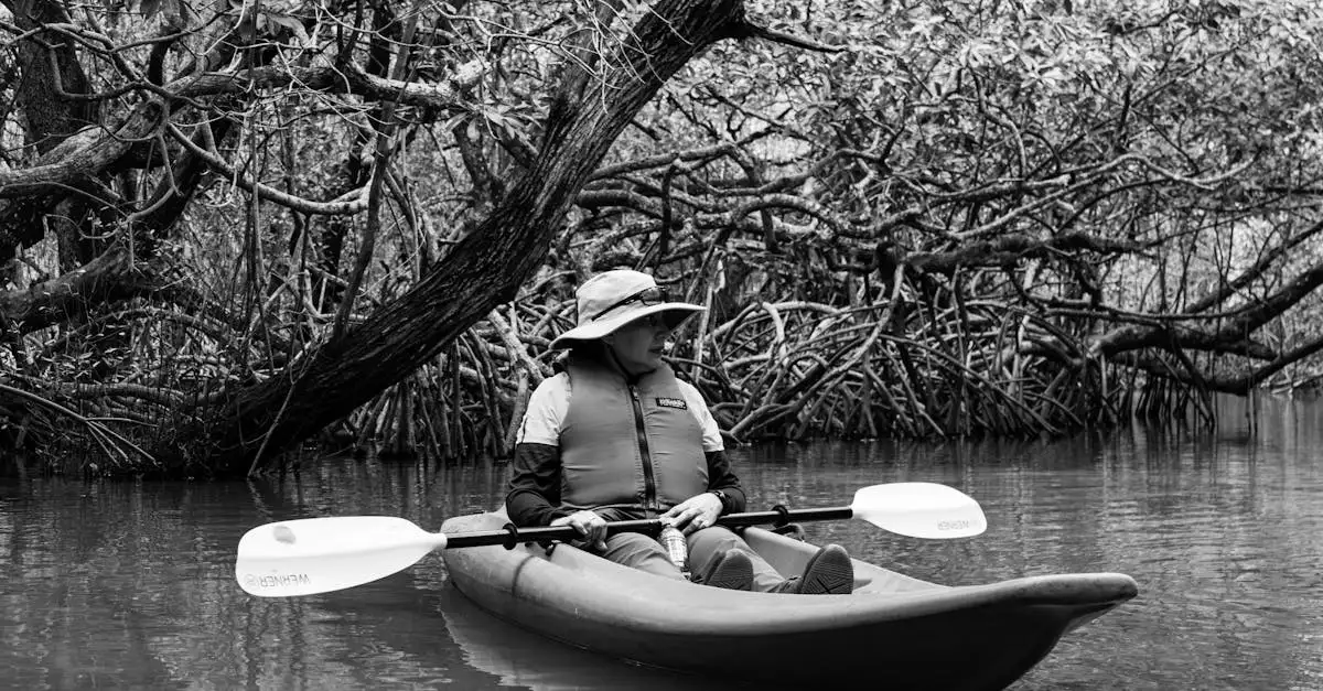 Où pratiquer le kayak dans les mangroves d'Ometepe ?