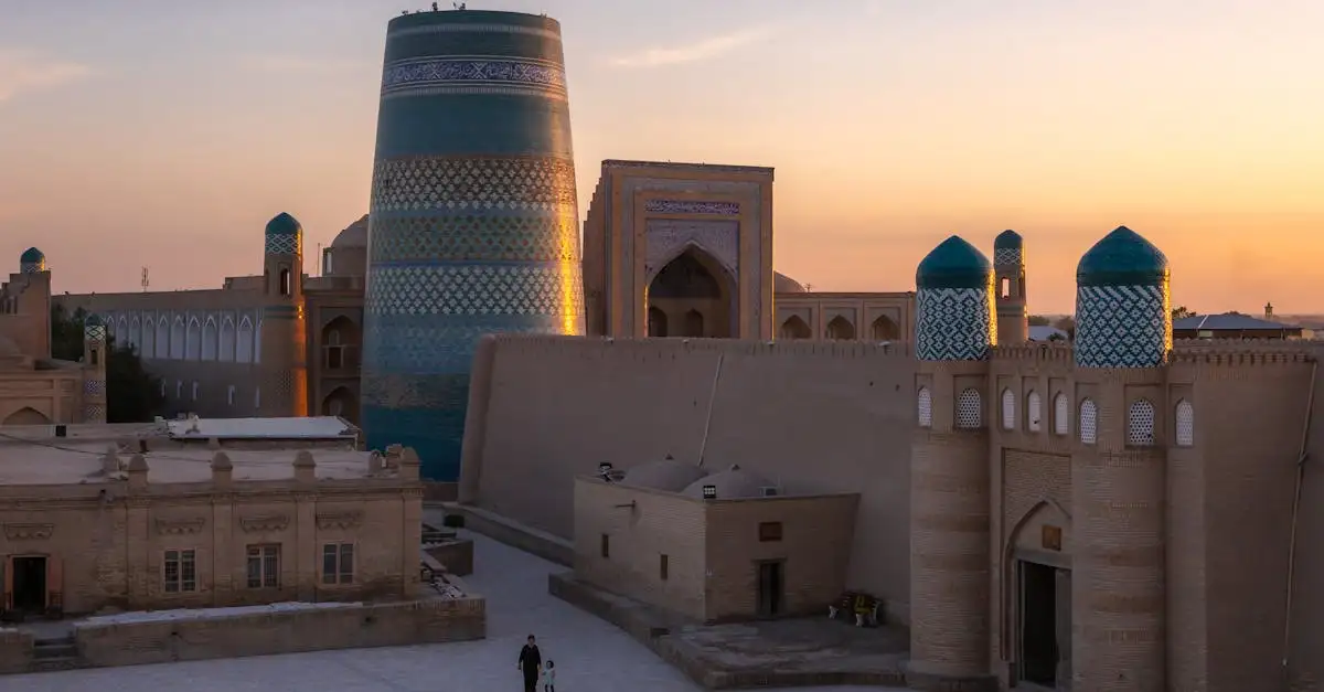 Où se situe la vieille ville de Khiva en Ouzbékistan ?