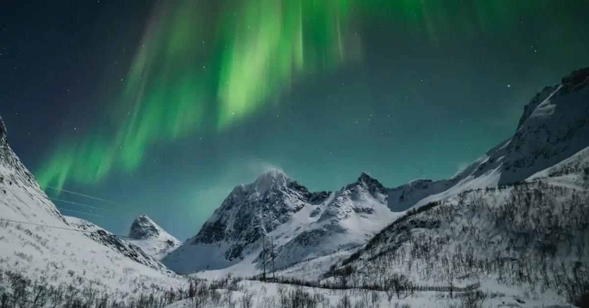 Où voir les aurores boréales à Tromsø, Norvège ?