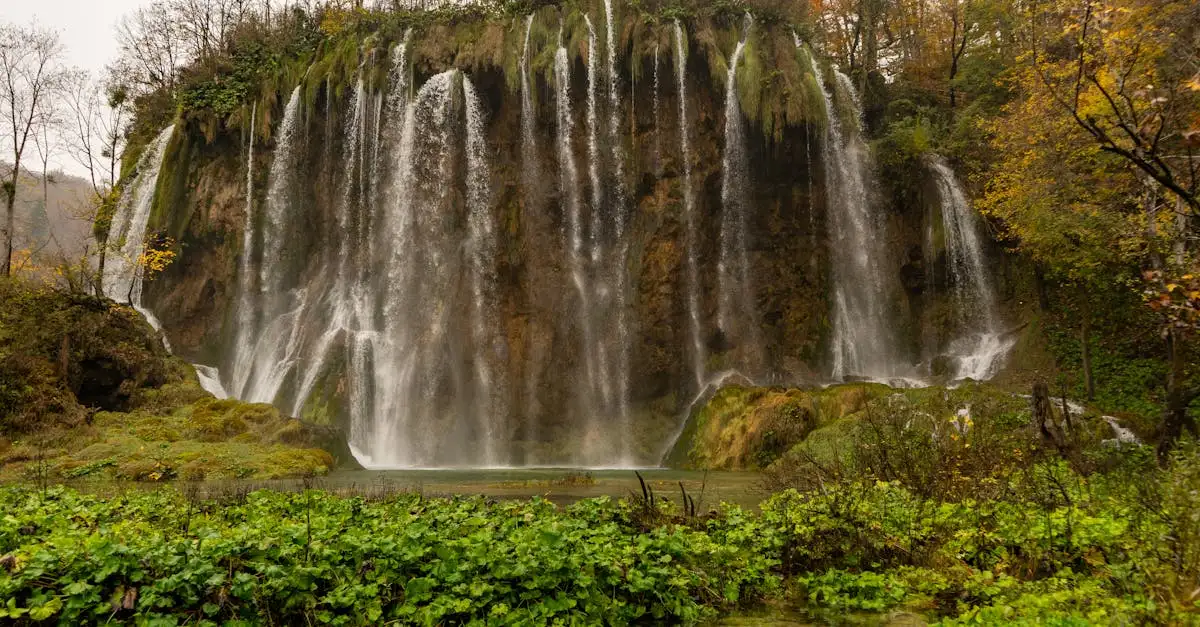 Où visiter le célèbre parc national des lacs de Plitvice ?