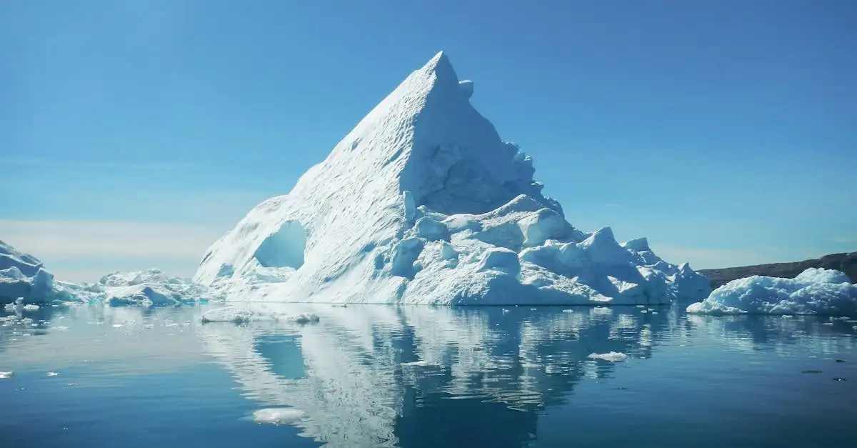 Où voir des glaciers dans le parc national du Groenland de l'Est ?