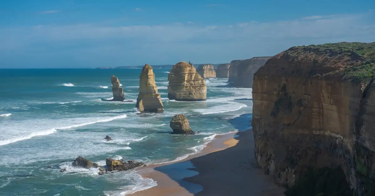 Quel est le parc national des Douze Apôtres en Australie ?