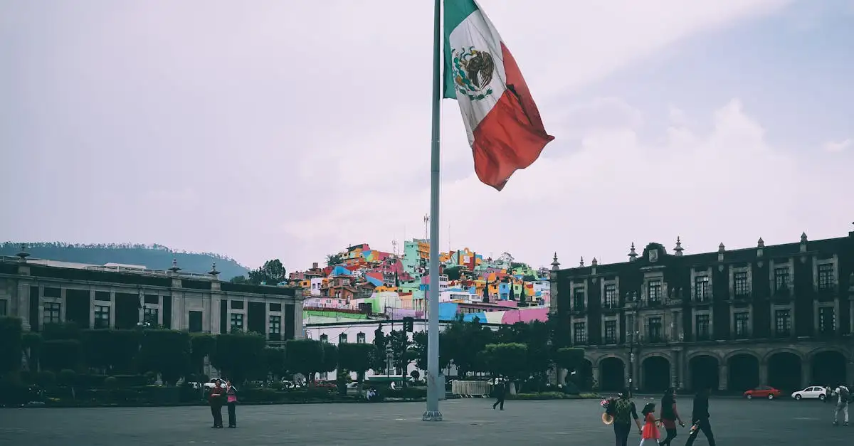 Quel est le symbole de Tenochtitlán sur le drapeau mexicain ?