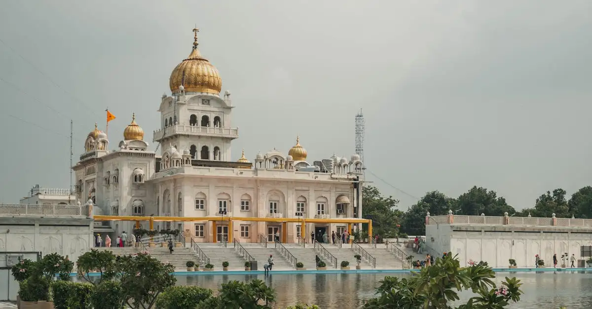 Quel temple en marbre en Inde est le Temple d'Or ?