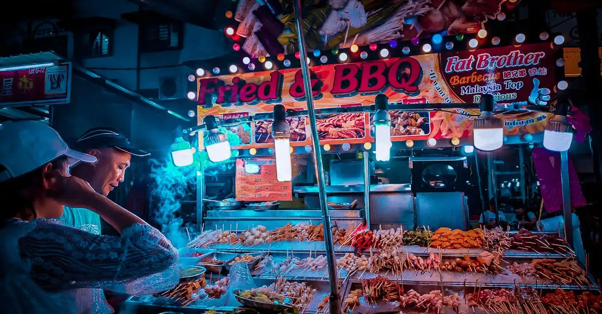 Quelle est la meilleure ville de Malaisie pour la street food ?