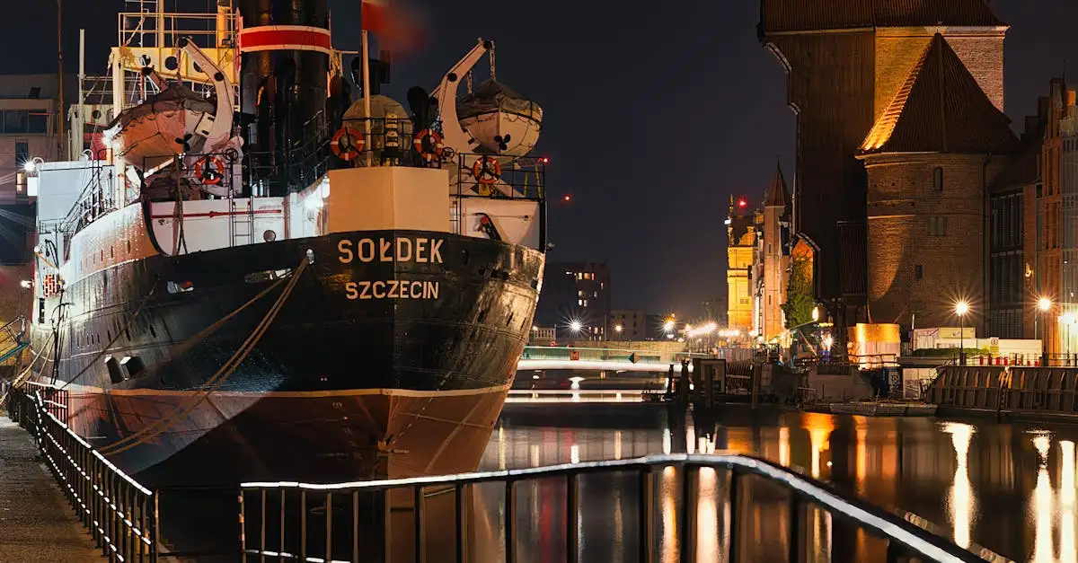 Combien de temps pour aller d'Amsterdam à Gdańsk en bus ou train ?