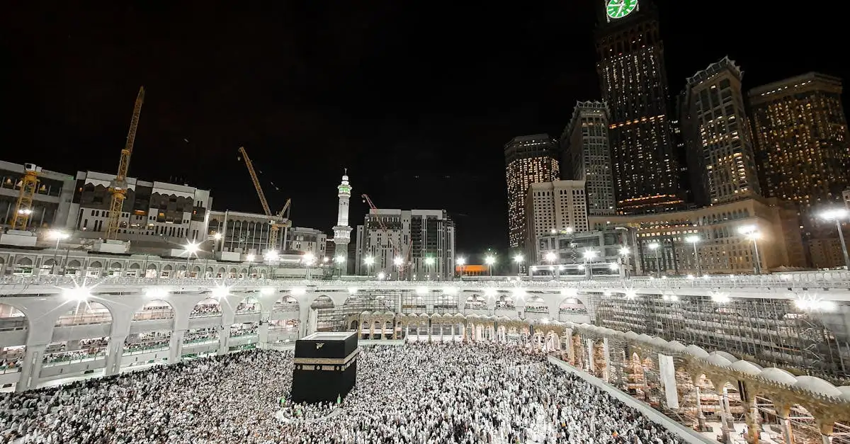 La tour de l'Horloge Abraj Al-Bait est-elle à La Mecque ?