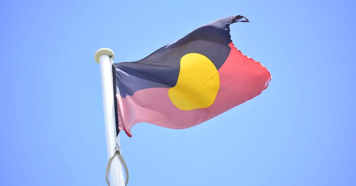 Quel est le nom du drapeau des Aborigènes d'Australie ?