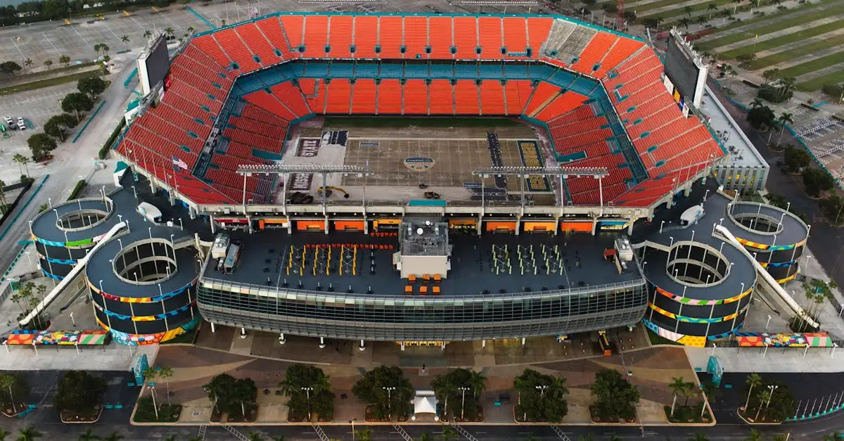 Quel est le nom du stade des Miami Dolphins ?