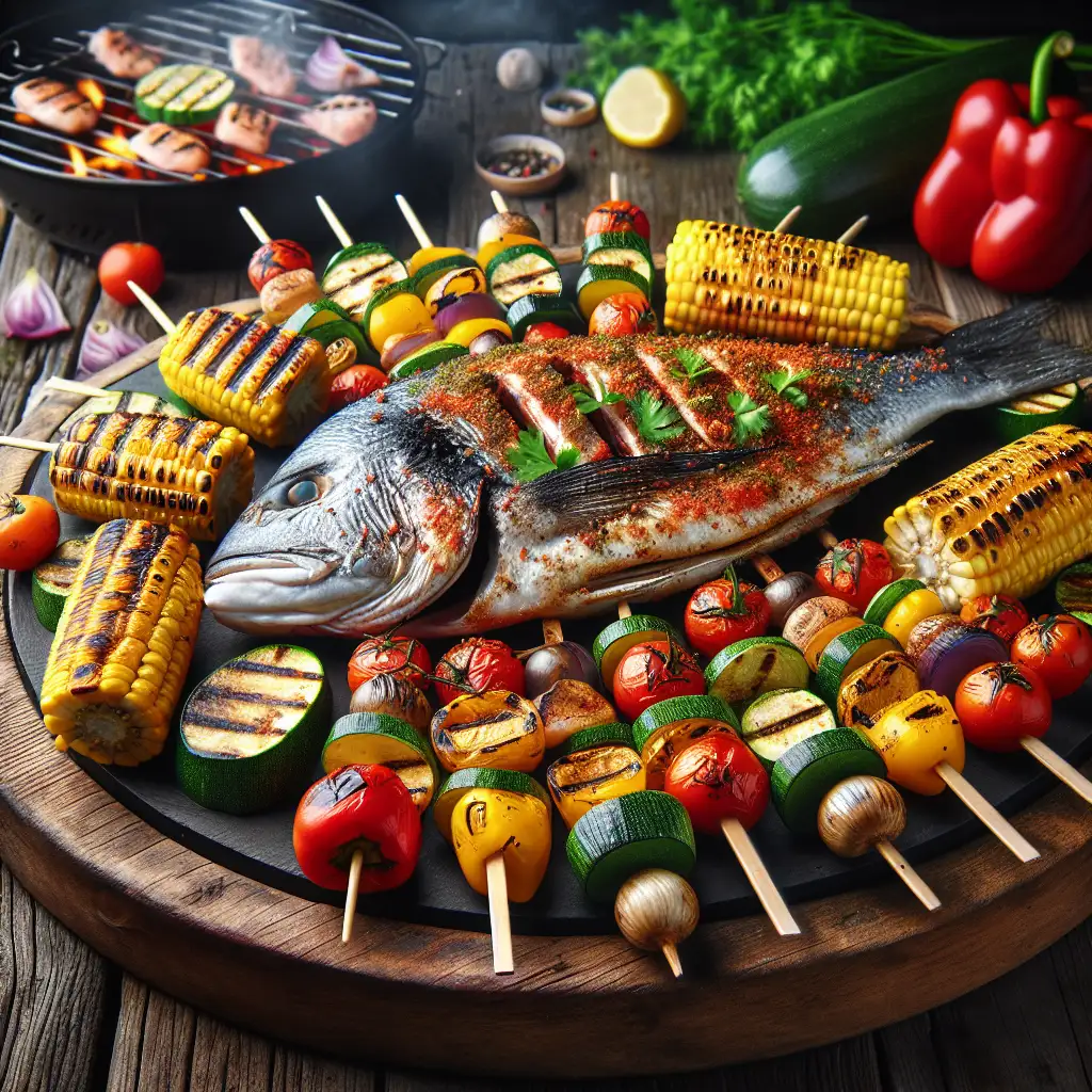 Quels légumes accompagner avec du poisson au barbecue ?