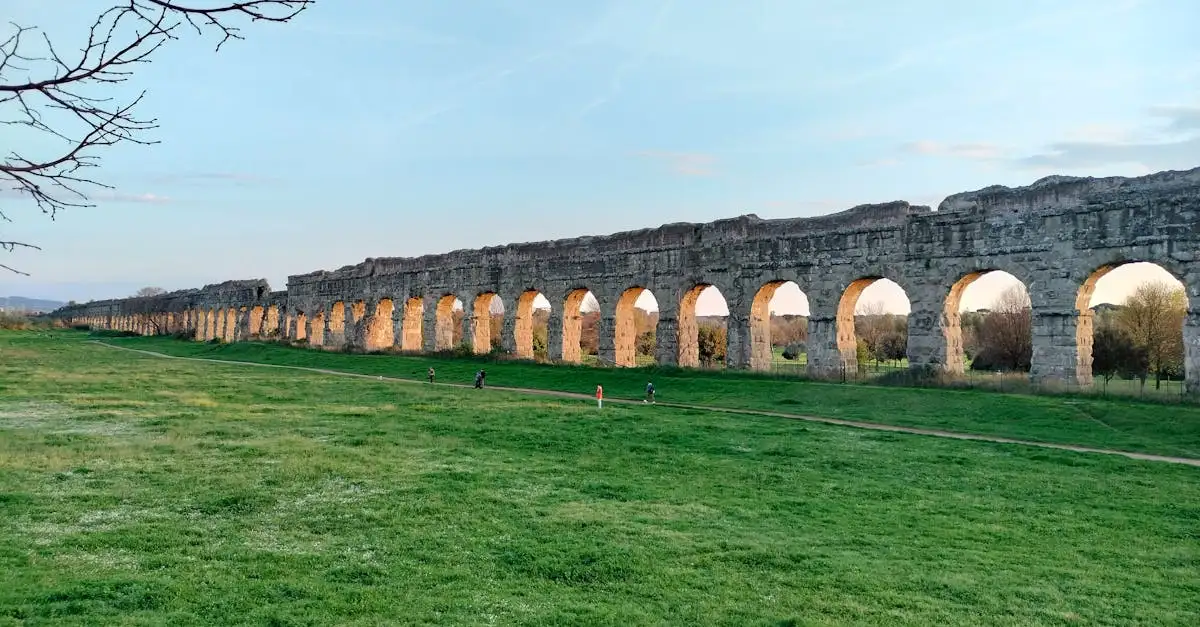 Comment les Romains ont-ils construit leurs aqueducs ?