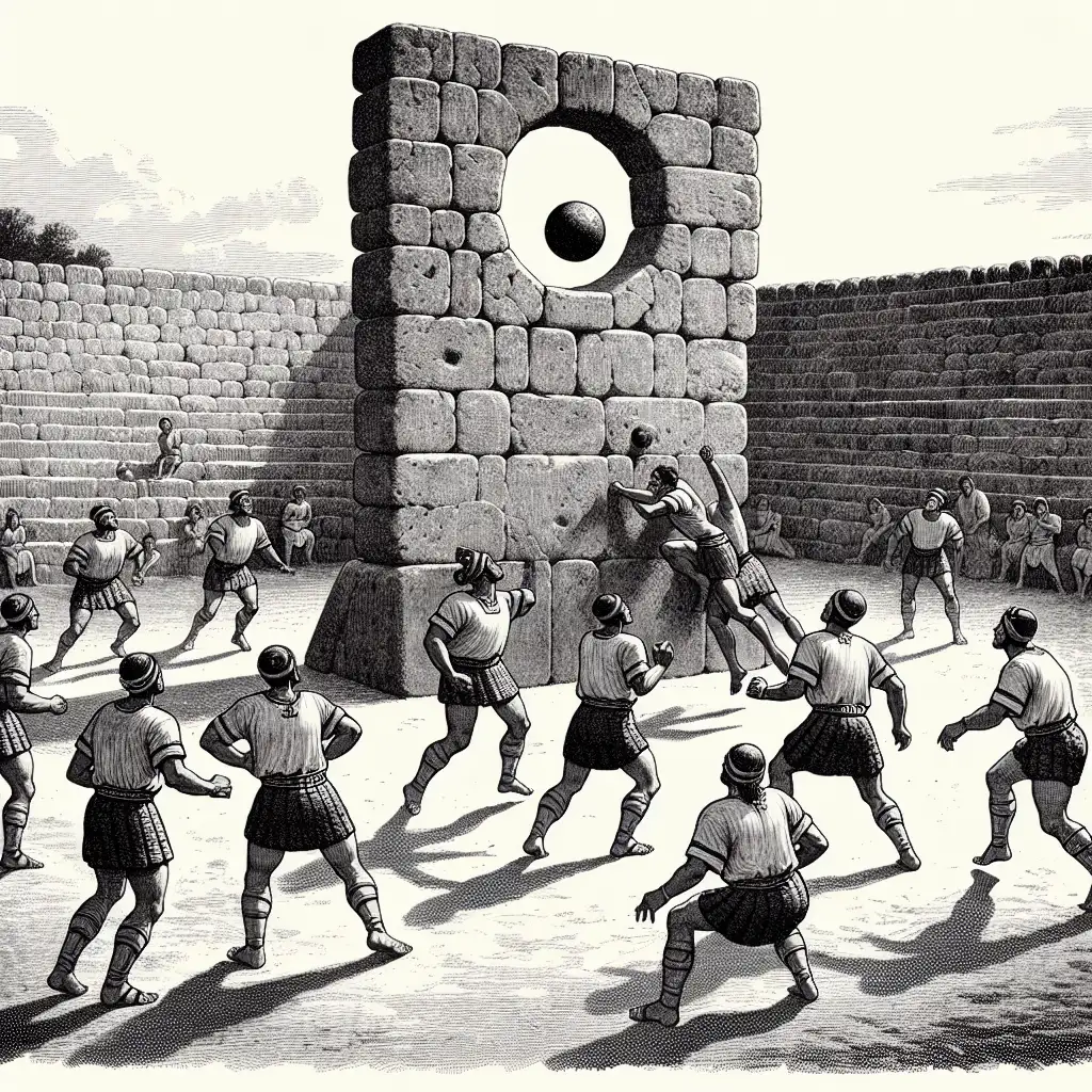 Comment se jouait le pok-ta-pok, l'ancien jeu de balle ?