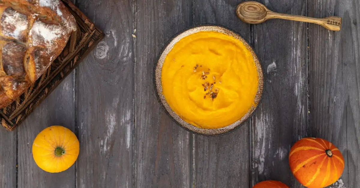 Quel pain accompagner avec la soupe de potiron ?