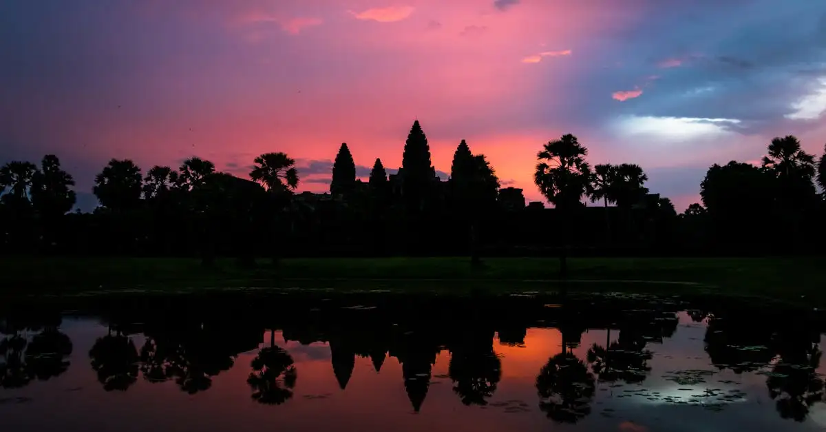 Quel temple cambodgien est dédié à Vishnu ?