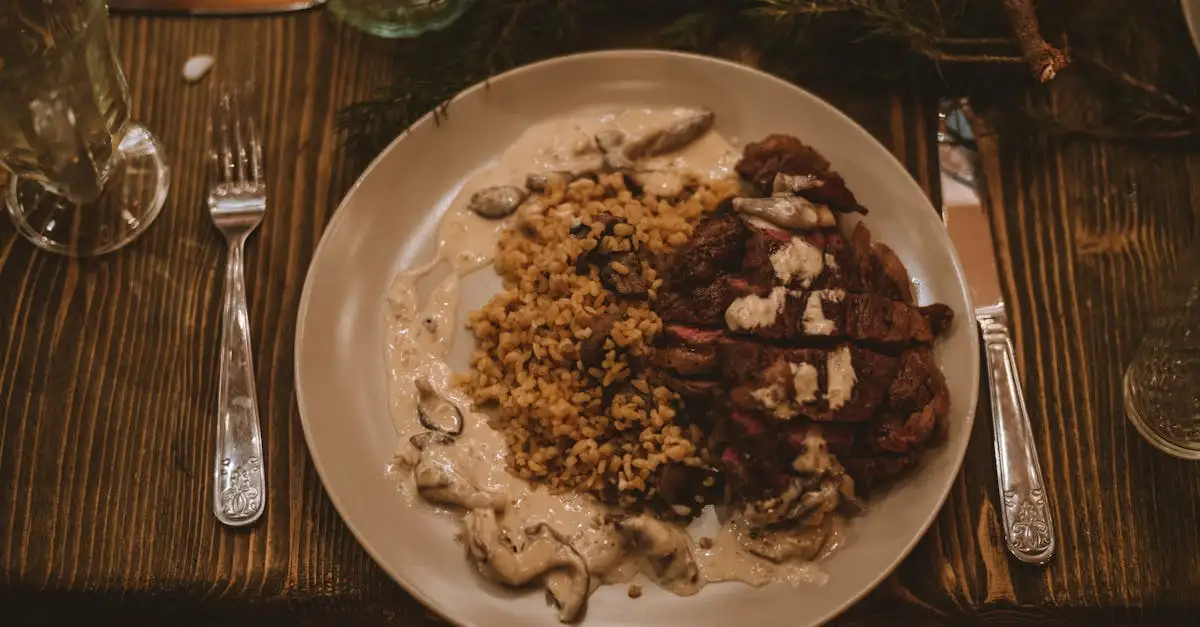 Quelle viande accompagner avec une sauce aux champignons ?