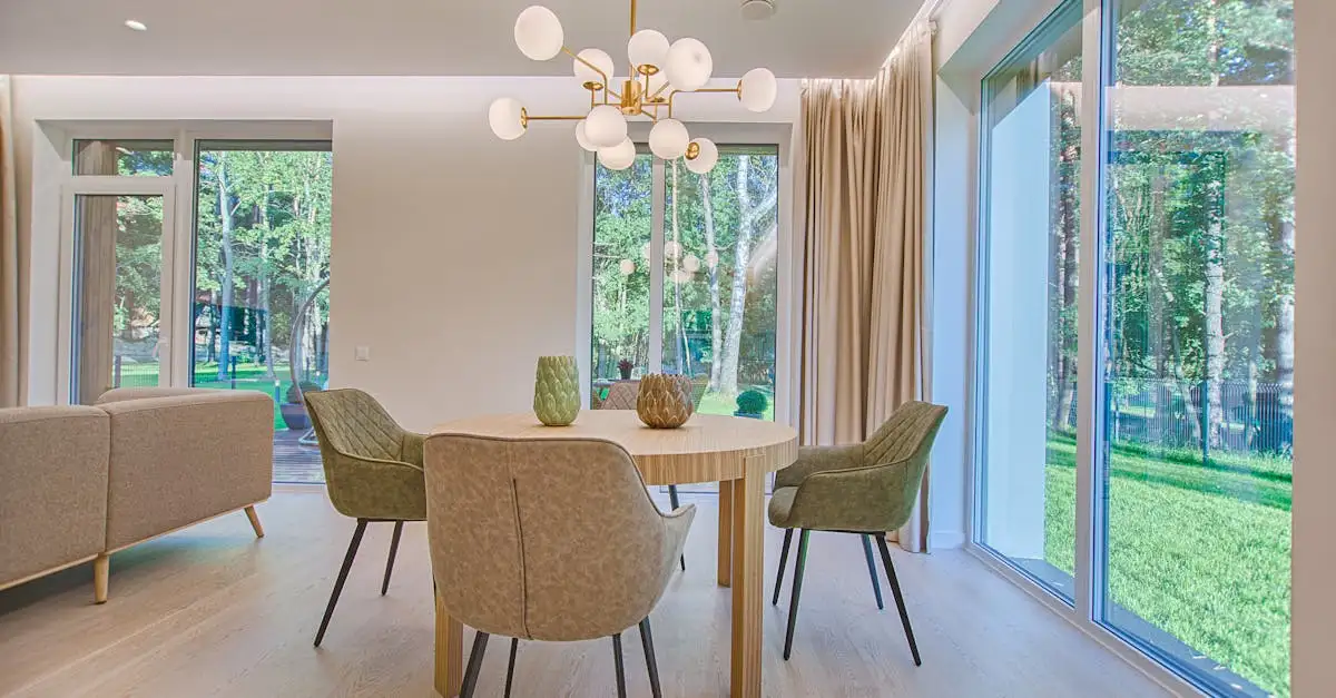Quelles couleurs de rideaux s'accordent avec un canapé vert ?