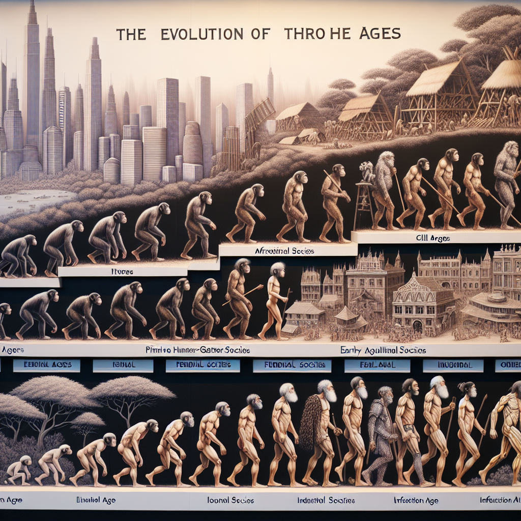 Quelle est l'évolution de l'humain à travers les âges ?