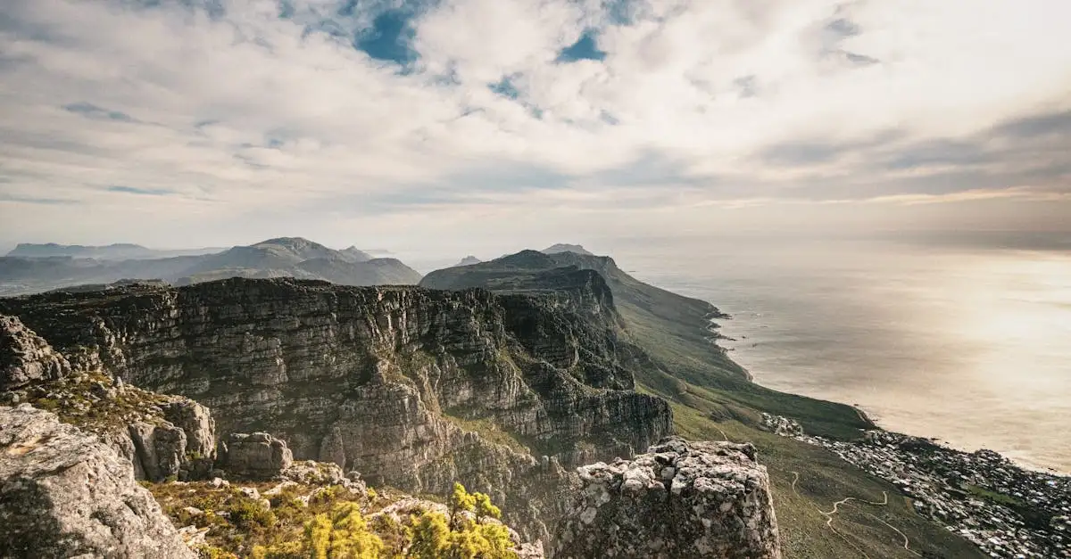 Quelle ville d'Afrique du Sud offre la plus belle vue depuis Table Mountain ?