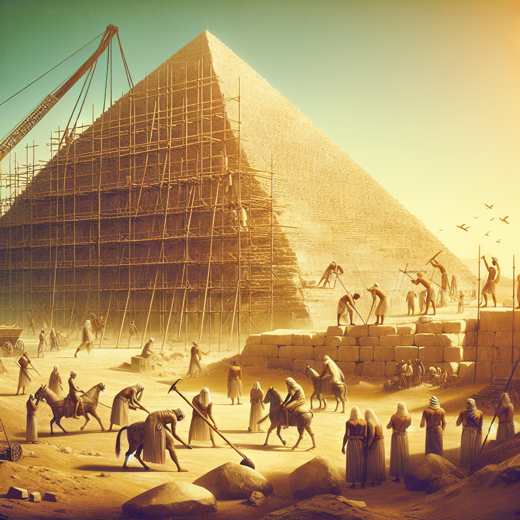 Qui a construit la pyramide de Khéops ?