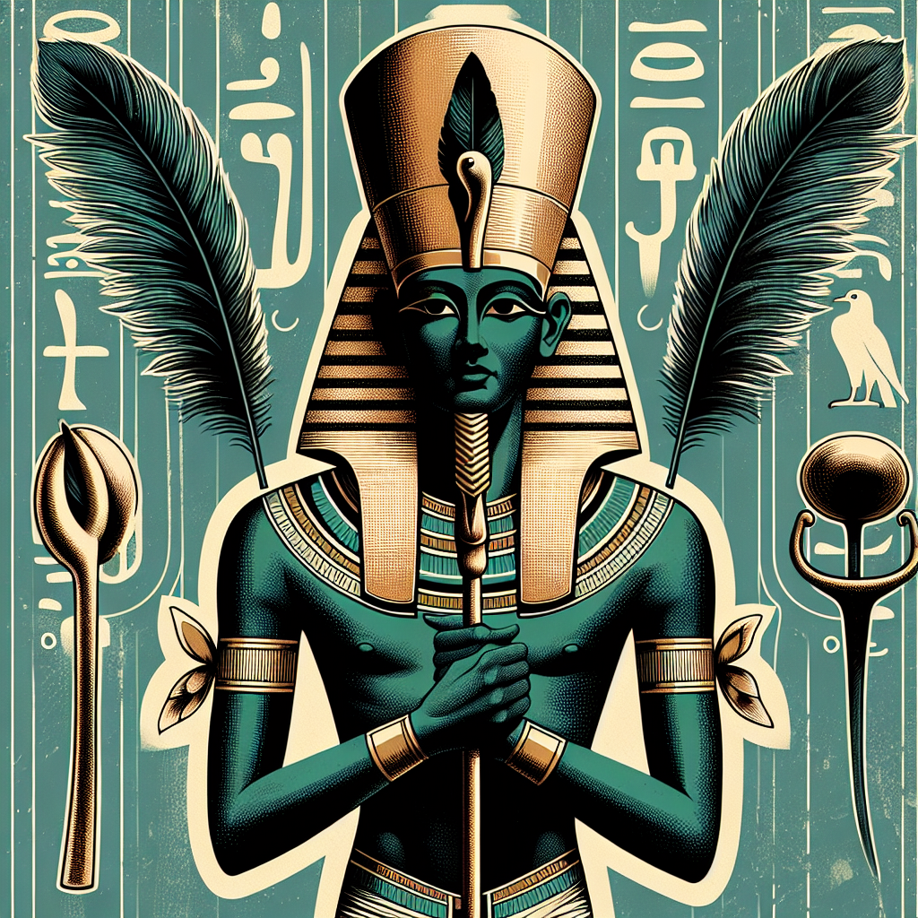 Comment Osiris est-il représenté dans l'art ancien ?