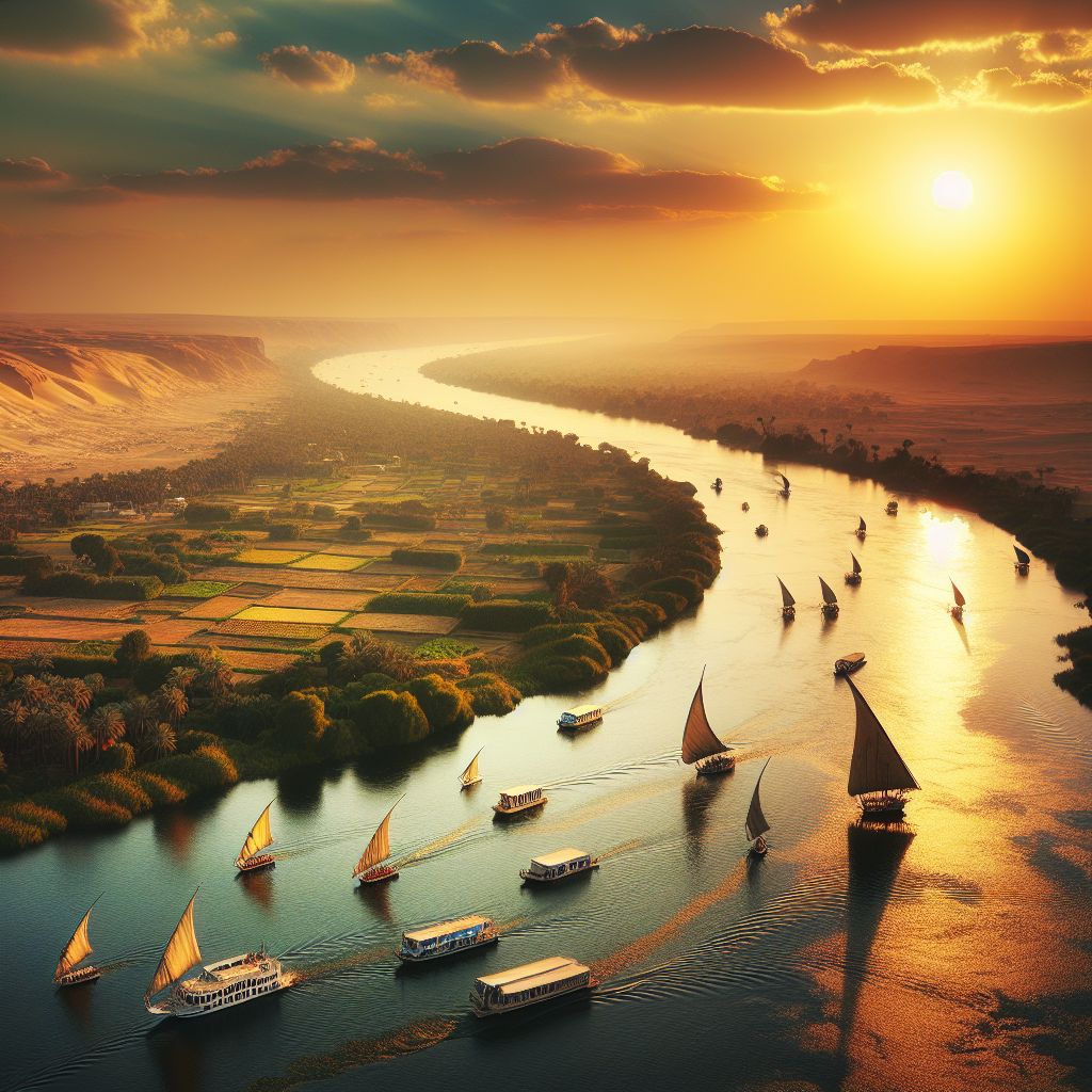 Quel est le fleuve qui traverse l'Égypte ?